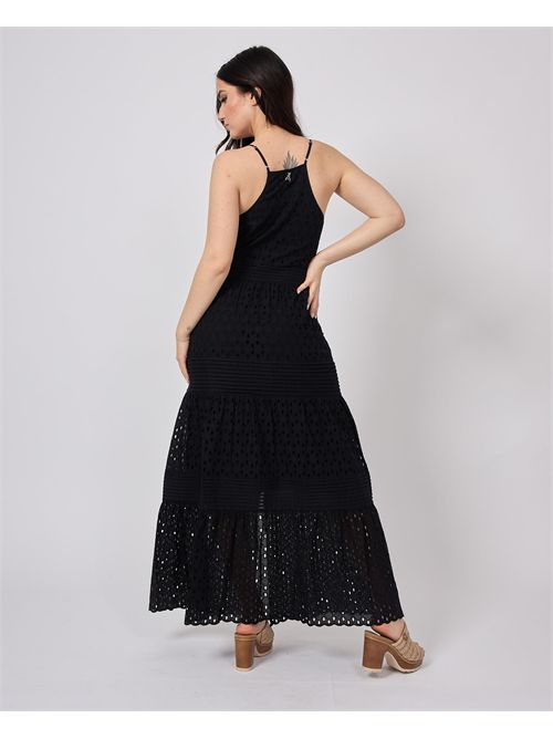 Abito chemisier lungo donna di Patrizia Pepe svasato PATRIZIA PEPE | 2A2937-A598K103